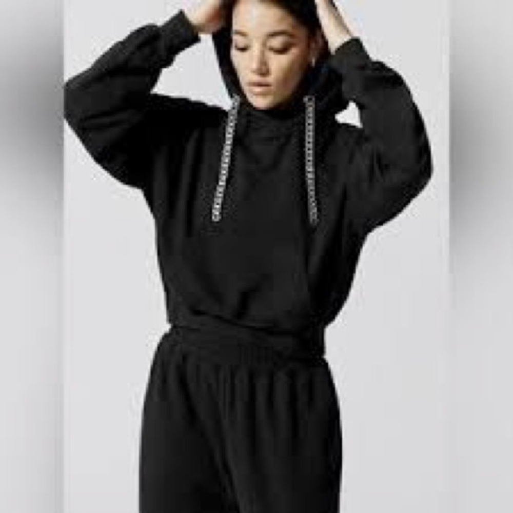 Carbon38 Classic Black Hoodie